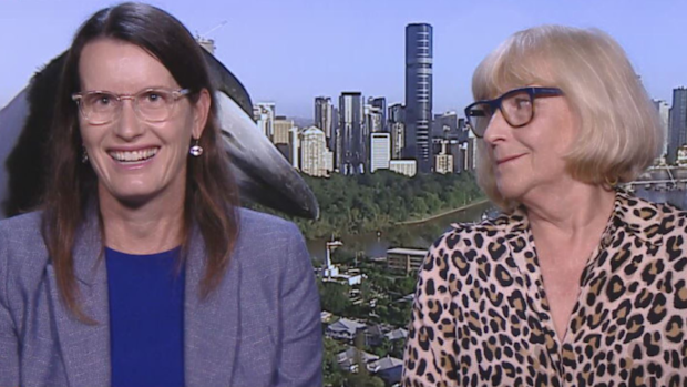Dr Kim Hansen and Dr Maureen Williams magpie