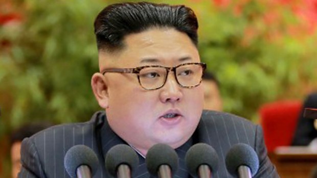 North Korea leader Kim Jong Un. (AAP)