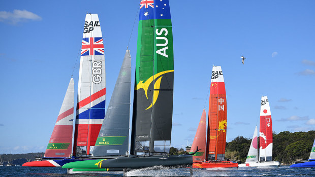 Australia lead the Sail GP