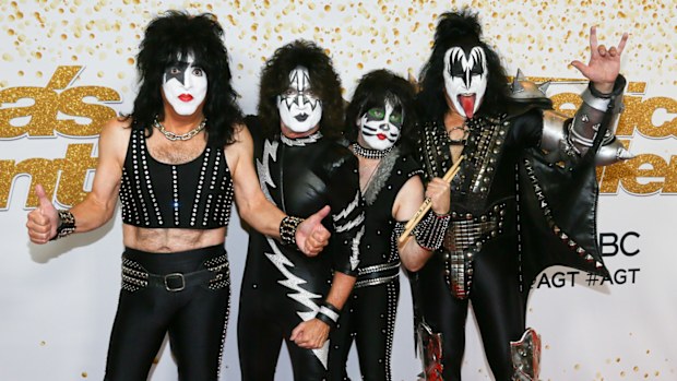  Paul Stanley, Tommy Thayer, Eric Singer and Gene Simmons