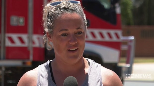 Shannyn Smith, a Pyramid Hill farmer who sacrificed her New Year's break to fight fires in East Gippsland, has returned to find her ute stolen from outside the brigade.