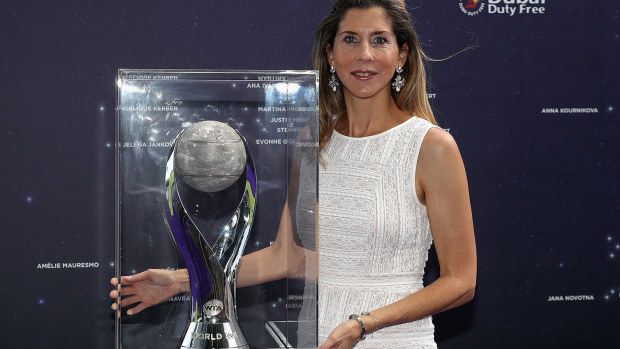 Monica Seles, pictured in 2018.