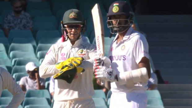 Paine has some choice words for Ashwin. (Twitter)