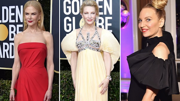 Nicole Kidman and Cate Blanchett at the 77th Annual Golden Globe Awards at The Beverly Hilton Hotel on January 05, 2020, Sia at The Daily Front Row Fashion LA Awards 2019 on March 17, 2019 