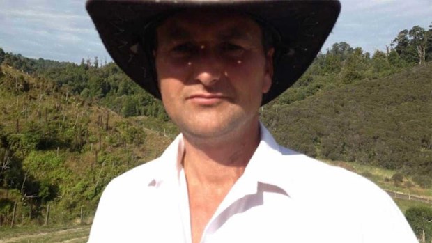 Tony Wall took this picture of Quin Winders on his farm at Pohokura before he was arrested for murder.