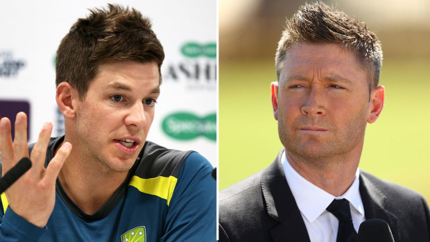 Michael Clarke, Tim Paine 