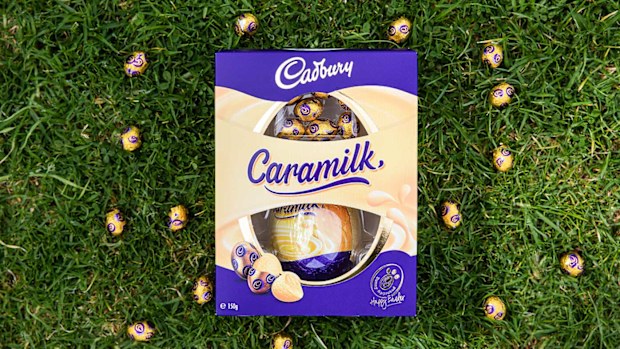 Cadbury Caramilk Easter egg