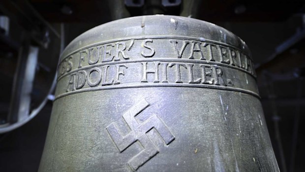 The bell in Herxheim am Berg. (AAP)