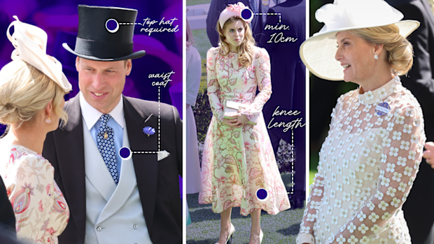 royals at royal ascot dress rules