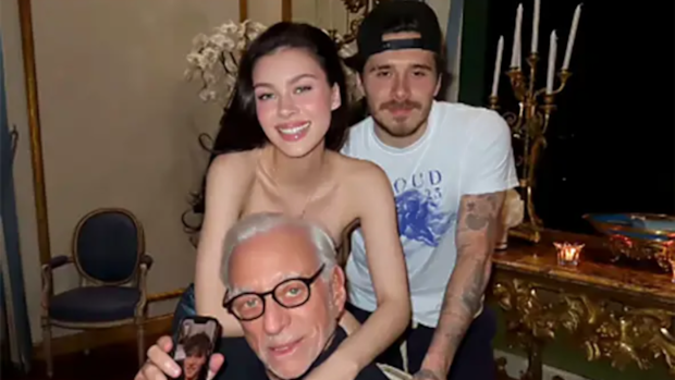 Brooklyn Beckham shares birthday message for his father in law