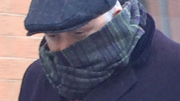 Simon Bramhall outside court. (AAP)