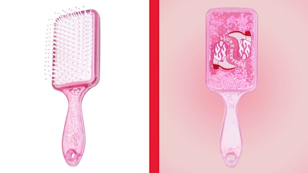 Lucky Western paddle brush, Kmart