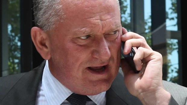 Stephen Dank outside court last month. (AAP)