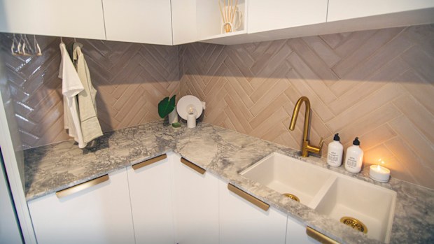 El'ise and Matt's renovation: A functional and stylish laundry