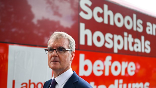 NSW Opposition Leader Michael Daley has pledged his campaign on health spending over that of a new Sydney Football Stadium.
