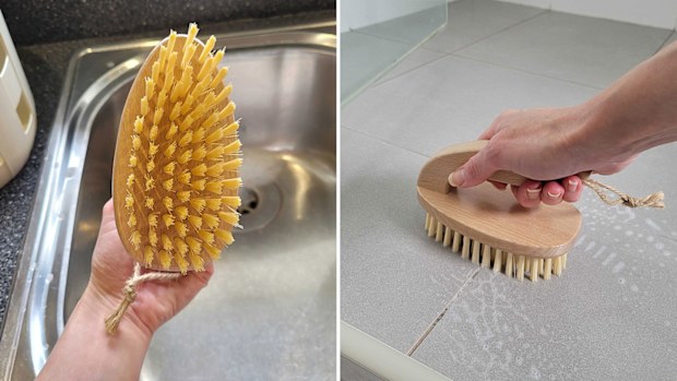 Kmart wooden scrubbing brush