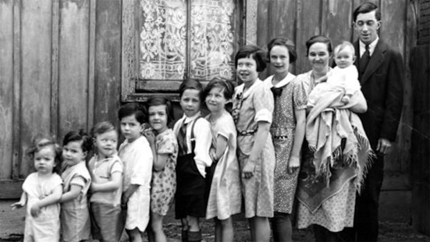 The Nagle family was one of the winners in the Great Stork Derby.