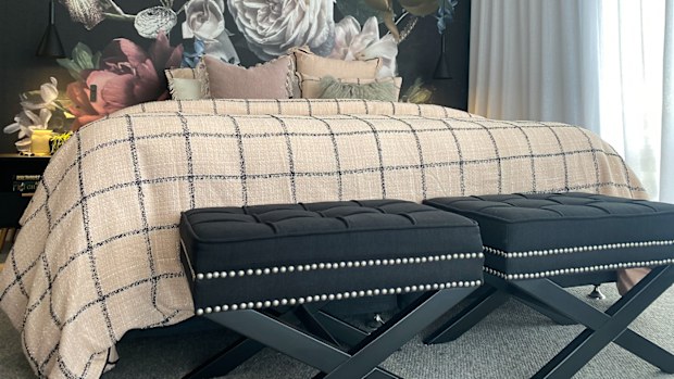 El'ise and Matt's renovation: Inside their romantic master bedroom