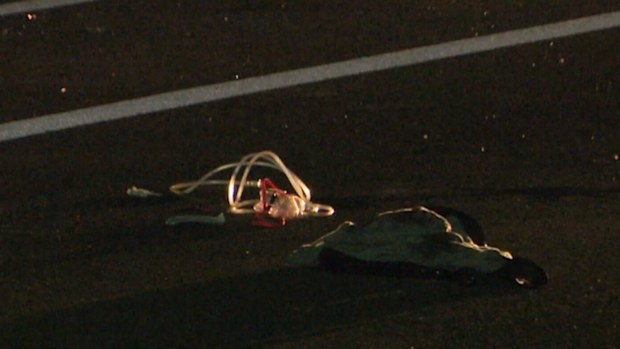 The man died at the scene.