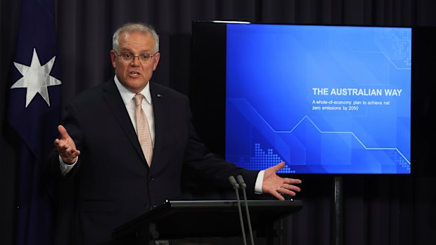 Prime Minister Scott Morrison has unveiled his net zero climate plan.