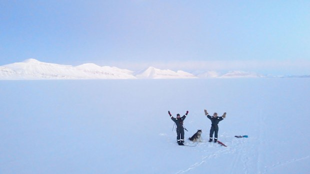 Hilde Falun Strom and Sunniva Sorby are stuck on a remote island in Arctic Norway.