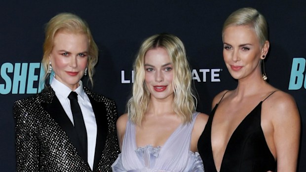 Nicole Kidman, Margot Robbie, Charlize Theron, Bombshell premiere
