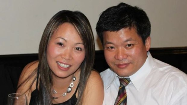 Hoi-Sam Lau (right) died during the 2016 thunderstorm asthma event. His widow Ela Voong has now launched legal action.