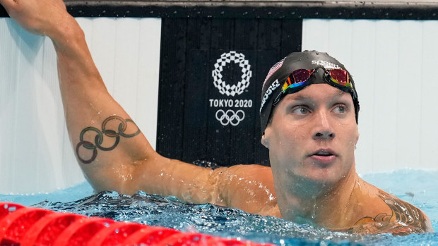 Caeleb Dressel of Team United States 