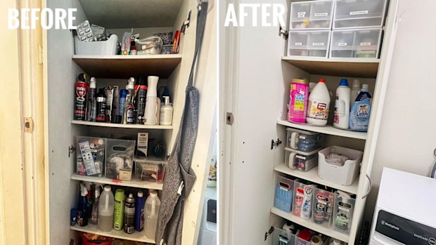 Decluttering transformations: Professional organiser declutters and re ...