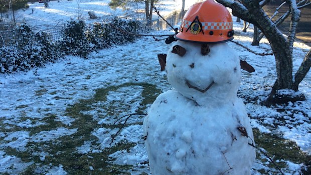 The NSW Blue Mountains are expecting particularly cold weather, with gusty winds and snow forecast.