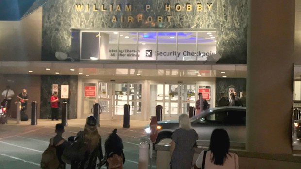 Toy grenade prompts bomb scare at airport in Houston. (AP)