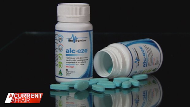 A Current Affair: Alc-Eze tablet is being marketed as the pill that may ...