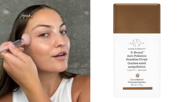 The TikTok hype around the Drunk Elephant bronzing drops has caused it to sell out.