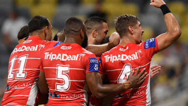 Dragons down the Cowboys. (Getty)