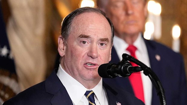 Donald Trump's Secretary of the Navy John Phelan's lack of experience was questioned.