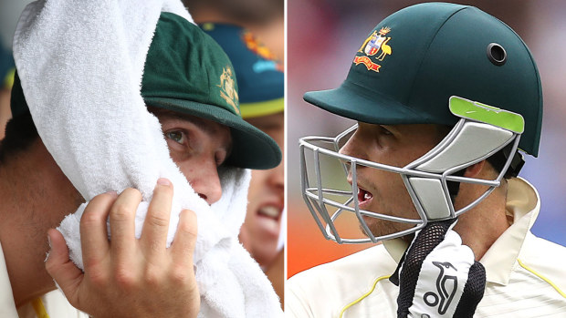 Mitch Marsh and Peter Handscomb
