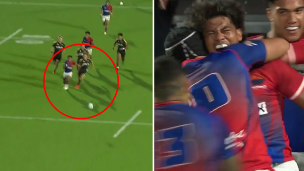 Danny Toala's match-winning try