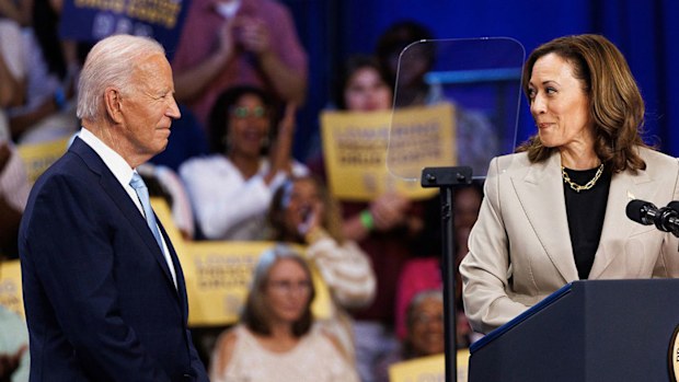 Joe Biden chose Kamala Harris to be his vice president.