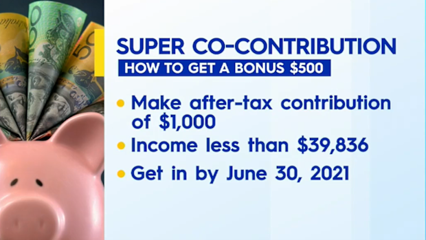How to get a bonus $500 in super. 