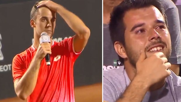 Laslo Djere's brave tribute