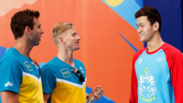 Grant Hackett Sun Yang