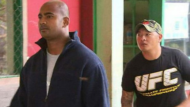Myuran Sukumaran and Andrew Chan remain on Nusakambangan island. (9NEWS)