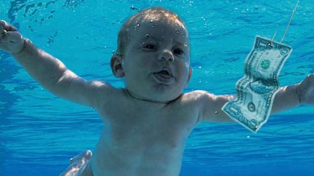 Nirvana's Nevermind album cover