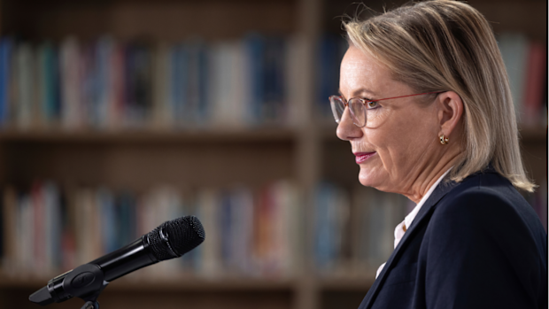 Opposition Leader Sussan Ley delivers a speech at the Centre for Independent Studies. Monday 20th October 2025. 