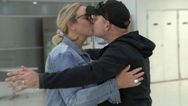 Families reunited at Perth Airport as WA border reopens