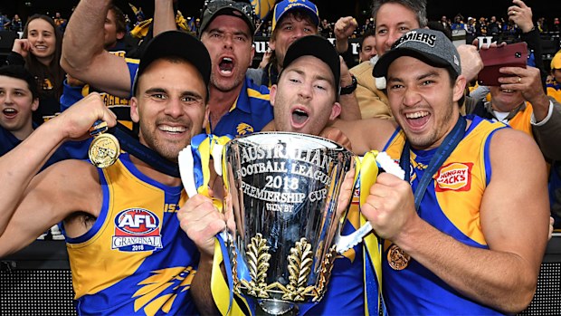 West Coast win the 2018 AFL grand final