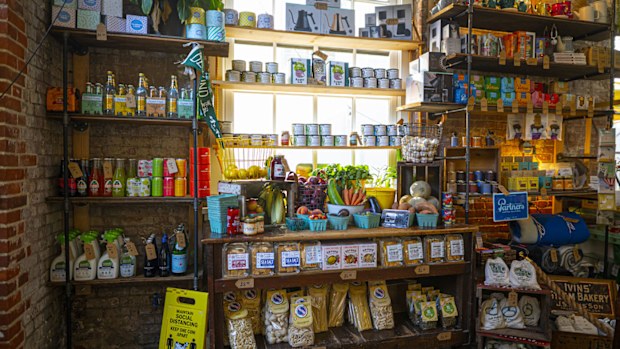 Tucker has provided the locals of Easton in Pennsylvania with much needed supplies over the past six months after transitioning from a cafe to a general store.