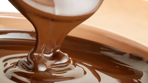 Melted chocolate 