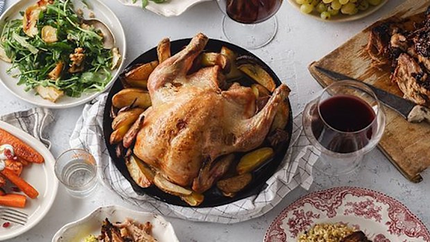 Christmas dinner leftovers