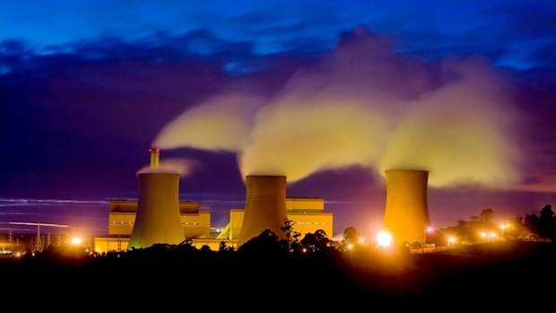Coal-fired power plants located in the Latrobe Valley.